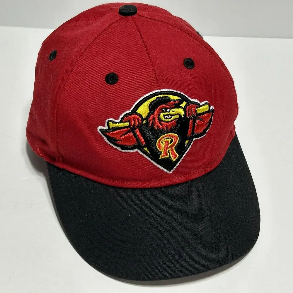 Rochester Red Wings Red Youth Hat Adjustable Ball Cap Minor League Baseball